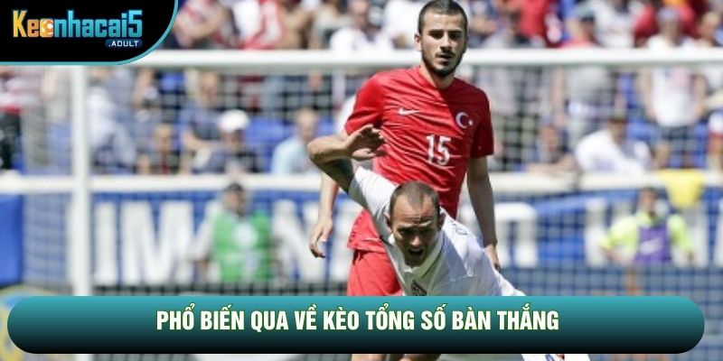 Phổ biến qua về kèo tổng số bàn thắng