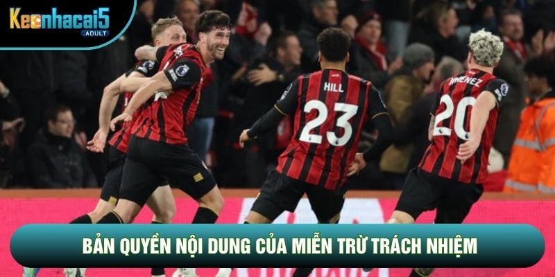Bản quyền nội dung của miễn trừ trách nhiệm Bản quyền nội dung của miễn trừ trách nhiệm