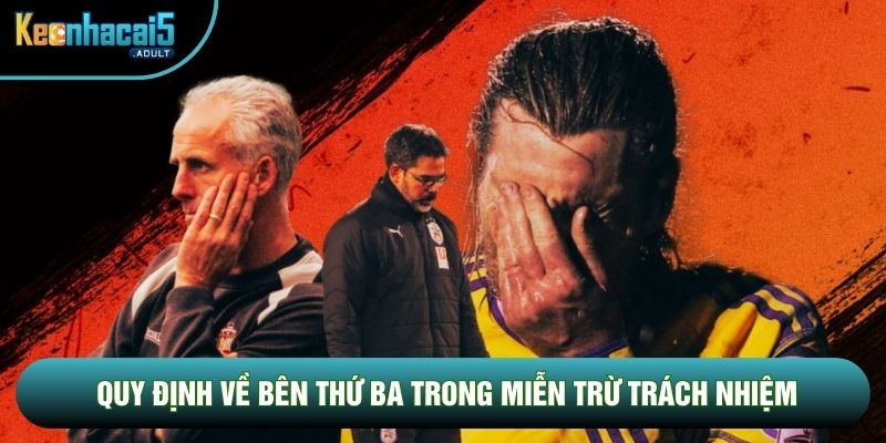 Quy định về bên thứ ba trong miễn trừ trách nhiệm Quy định về bên thứ ba trong miễn trừ trách nhiệm