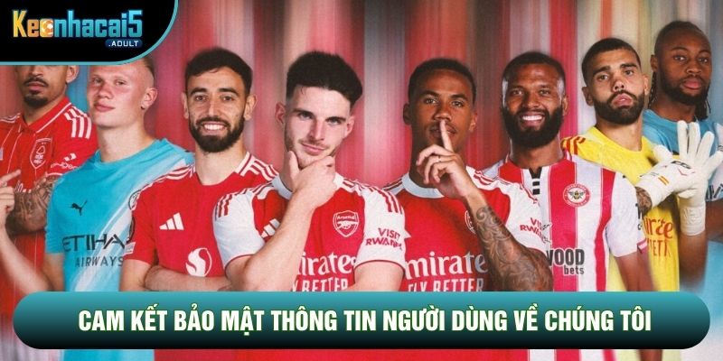 Cam kết bảo mật thông tin người dùng về chúng tôi